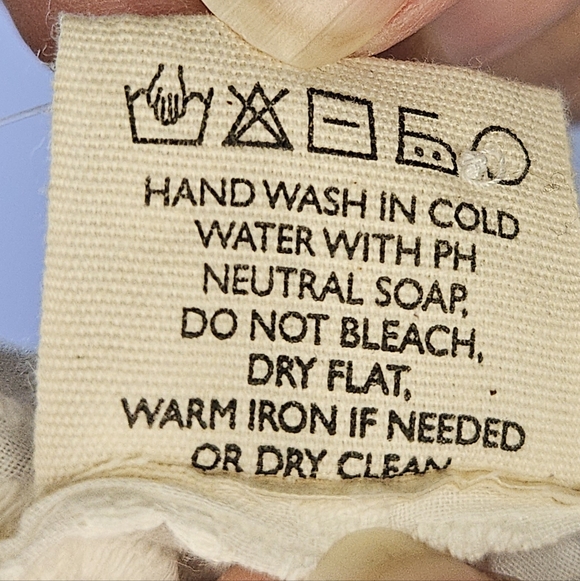 MIRTH Ivory Sheer Floral Embroidered Button Front Peasant Blouse - Picture 7 of 9